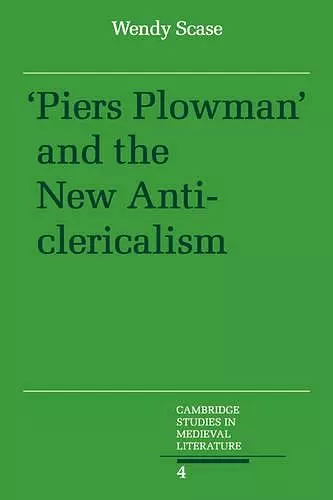 Piers Plowman and the New Anticlericalism cover