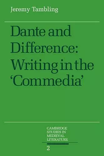 Dante and Difference cover