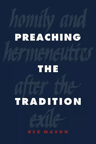 Preaching the Tradition cover