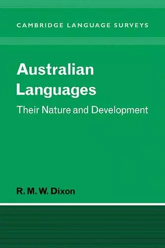 Australian Languages cover