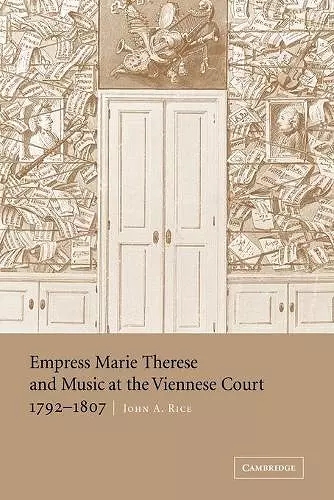 Empress Marie Therese and Music at the Viennese Court, 1792–1807 cover