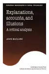 Explanations, Accounts, and Illusions cover