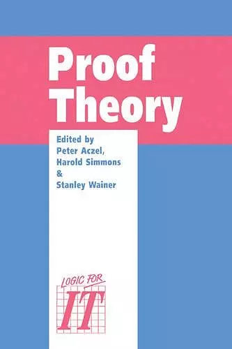 Proof Theory cover