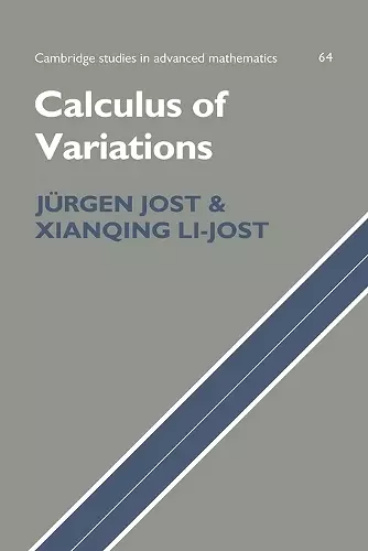 Calculus of Variations cover