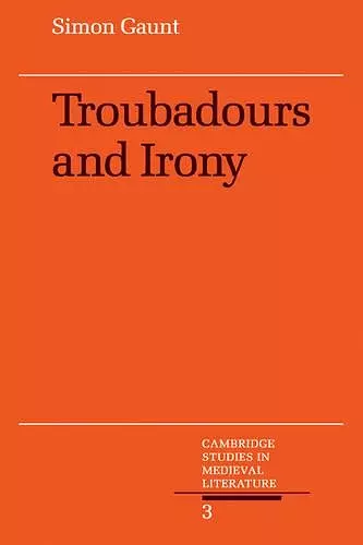 Troubadours and Irony cover