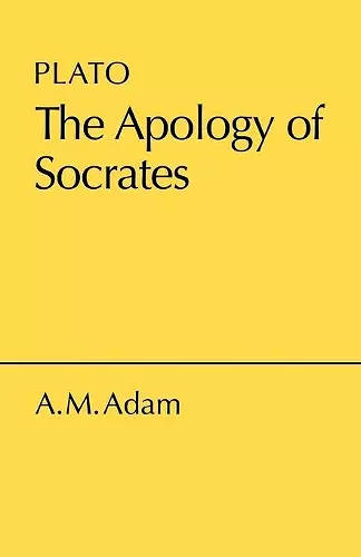 Apology of Socrates cover