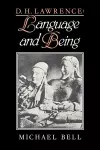 D. H. Lawrence: Language and Being cover