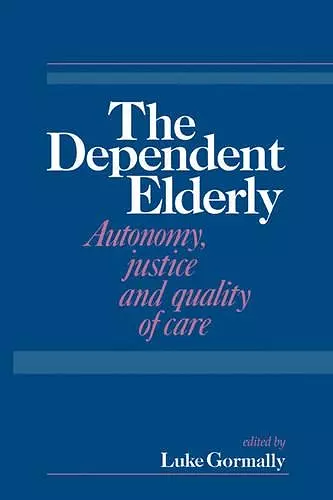 The Dependent Elderly cover