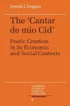 The Cantar de mio Cid cover