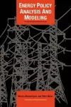 Energy Policy Analysis and Modelling cover