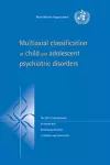 Multiaxial Classification of Child and Adolescent Psychiatric Disorders cover