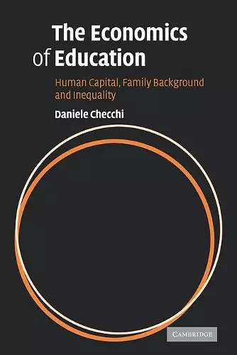 The Economics of Education cover