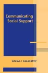 Communicating Social Support cover