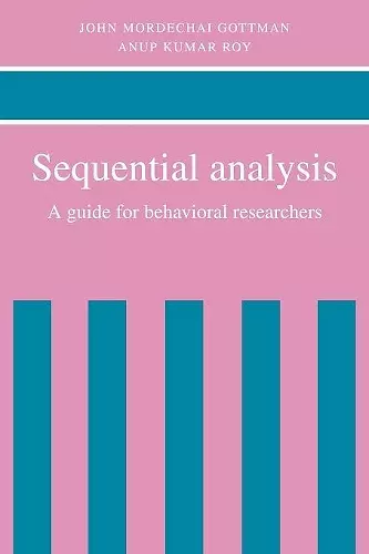 Sequential Analysis cover