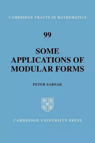 Some Applications of Modular Forms cover