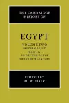 The Cambridge History of Egypt cover