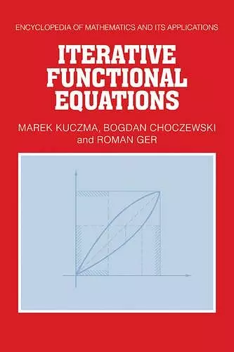 Iterative Functional Equations cover