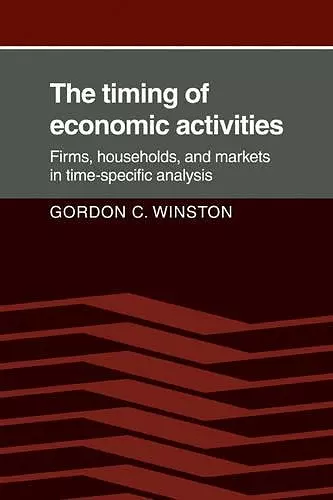 The Timing of Economic Activities cover