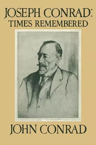 Joseph Conrad: Times Remembered cover