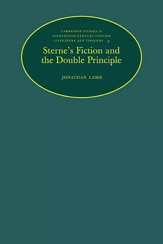 Sterne's Fiction and the Double Principle cover