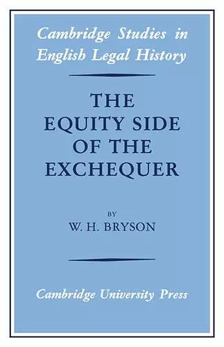 The Equity Side of the Exchequer cover