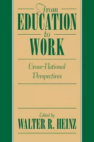 From Education to Work cover