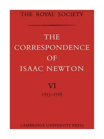 The Correspondence of Isaac Newton cover