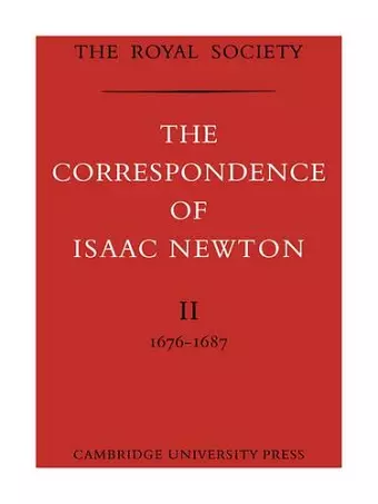 The Correspondence of Isaac Newton cover