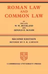 Roman Law and Common Law cover