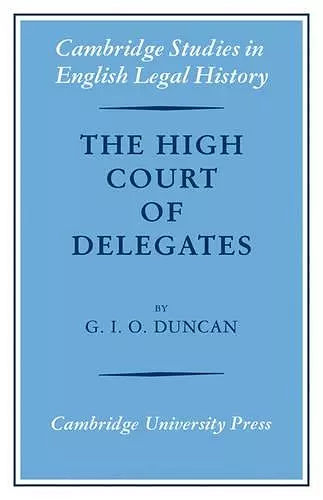 The High Court of Delegates cover