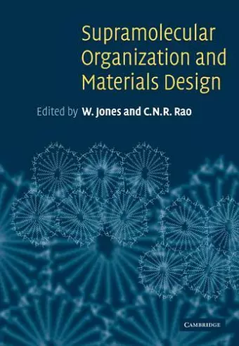 Supramolecular Organization and Materials Design cover