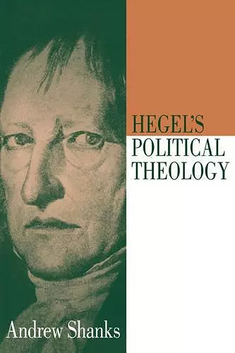 Hegel's Political Theology cover