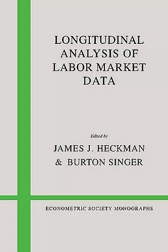 Longitudinal Analysis of Labor Market Data cover