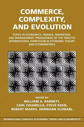Commerce, Complexity, and Evolution cover