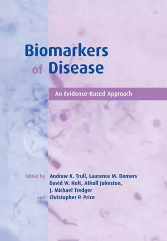 Biomarkers of Disease cover