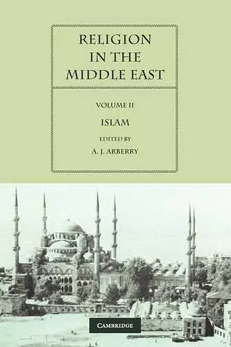 Religion in the Middle East cover