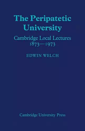 The Peripatetic University cover