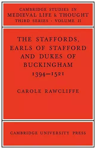 The Staffords, Earls of Stafford and Dukes of Buckingham cover