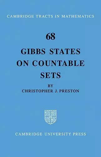 Gibbs States on Countable Sets cover