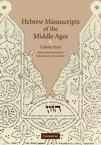 Hebrew Manuscripts of the Middle Ages cover