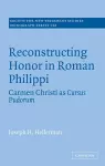 Reconstructing Honor in Roman Philippi cover