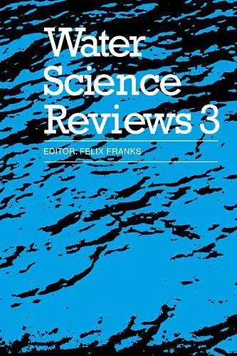 Water Science Reviews 3: Volume 3 cover