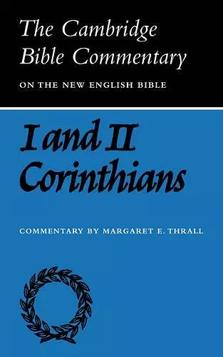 First and Second Letters of Paul to the Corinthians cover