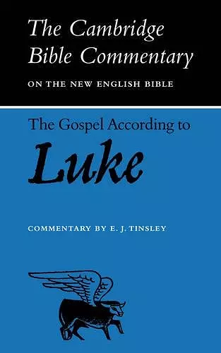 The Gospel according to Luke cover