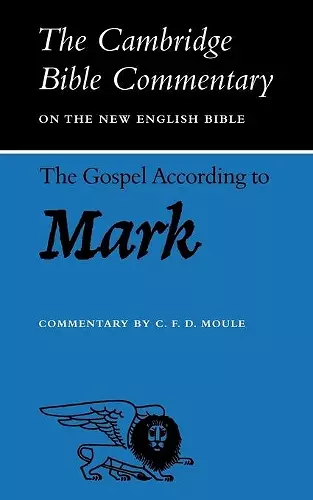 The Gospel according to Mark cover