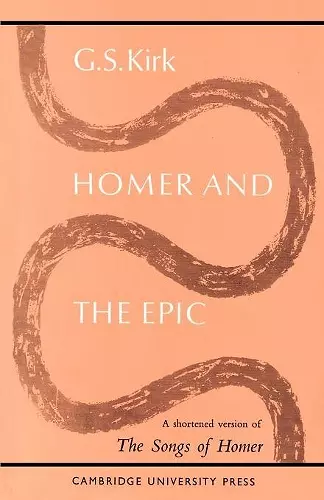 Homer and the Epic cover