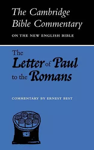 The Letter of Paul to the Romans cover