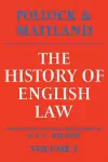 The History of English Law: Volume 2 cover