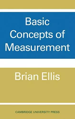 Basic Concepts of Measurement cover