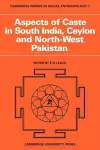 Aspects of Caste in South India, Ceylon and North-West Pakistan cover